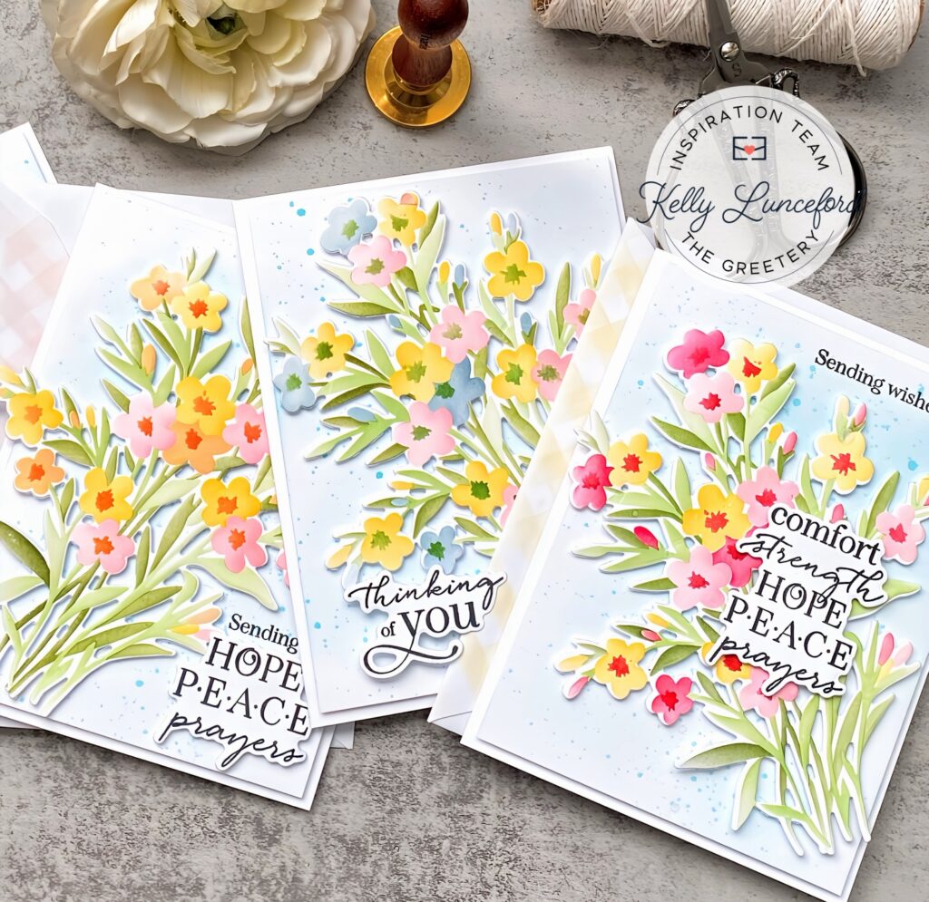 Spring Meadow Sympathy Cards With Kelly Love Letters P S Sneak Peek Spring meadow sympathy cards with kelly love letters p s sneak peek