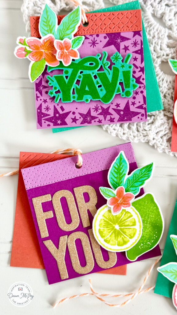 Fresh & Fruity Tags with Dawn – The Greetery Blog